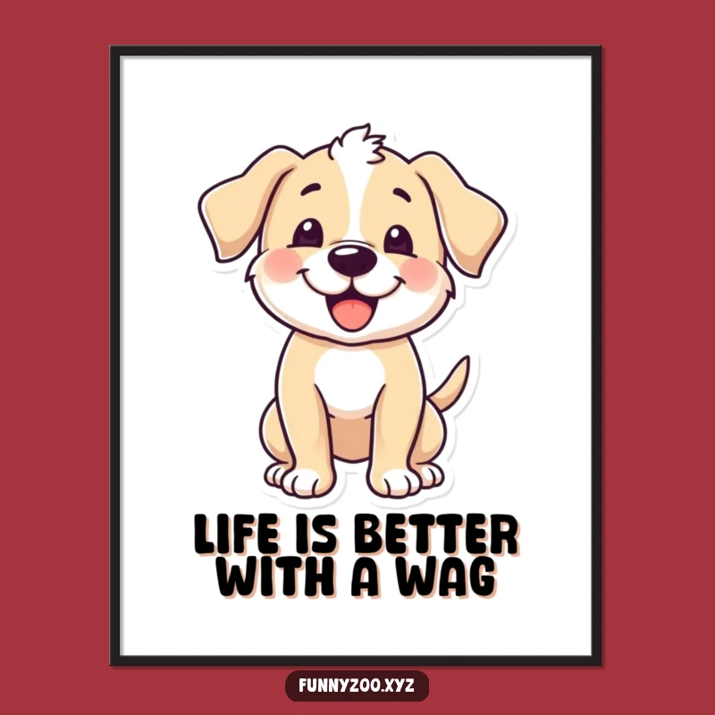 Free Printable Puppy Wall Art: Funny Downloadable Decor for a Cheerful Home