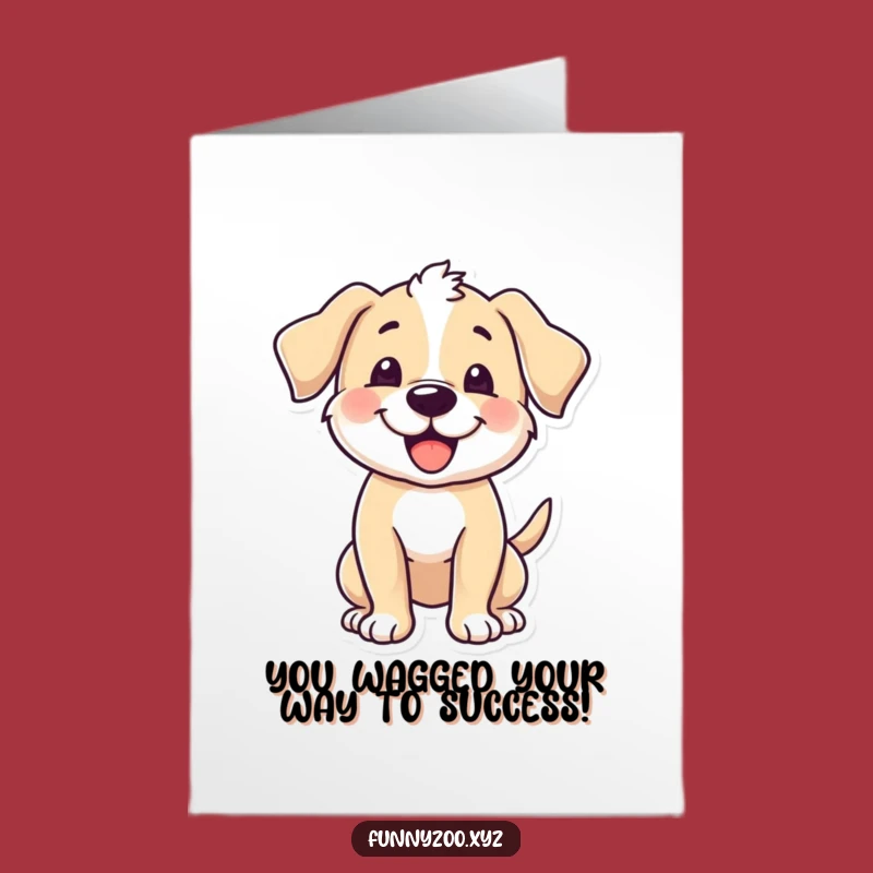 Free Printable Puppy Congratulations Card: Humorous Downloadable Greeting for Happy News