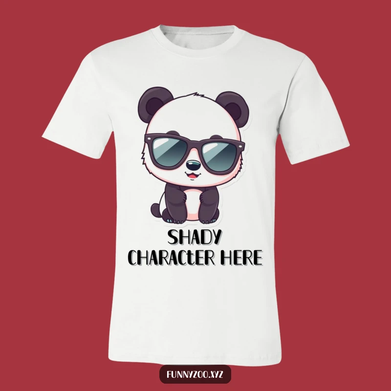 Funny Panda Sunglasses T-Shirt: Rock Your Style, a Hilarious Bear Gift